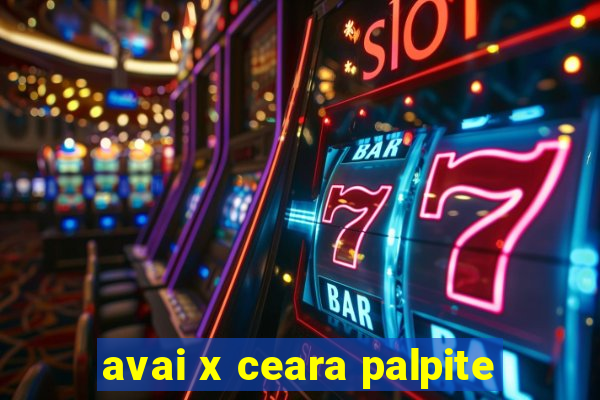 avai x ceara palpite