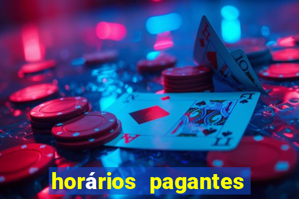 horários pagantes pg soft