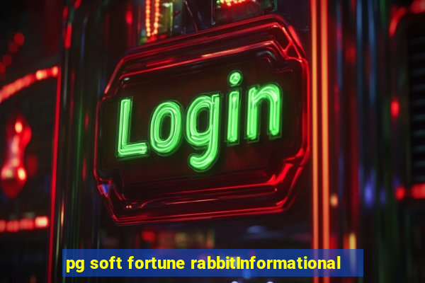 pg soft fortune rabbitInformational