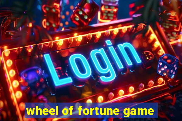 wheel of fortune game