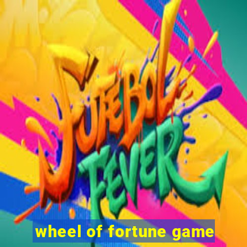 wheel of fortune game