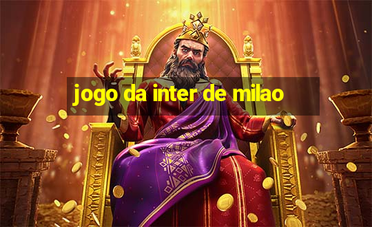 jogo da inter de milao