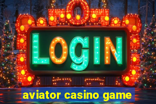 aviator casino game