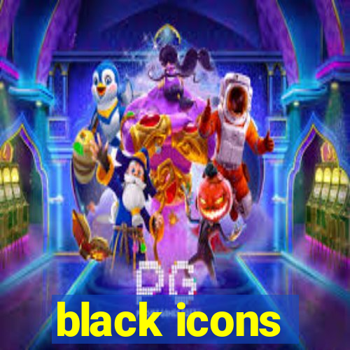 black icons