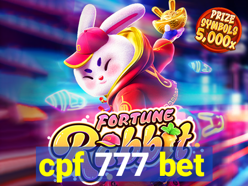 cpf 777 bet