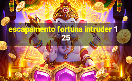 escapamento fortuna intruder 125