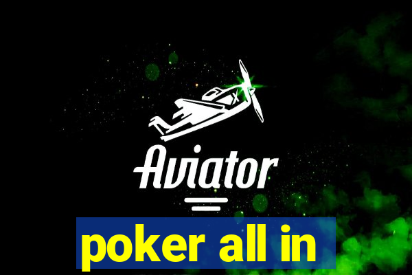 poker all in