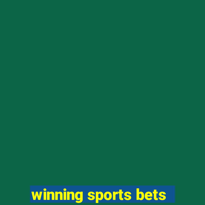 winning sports bets