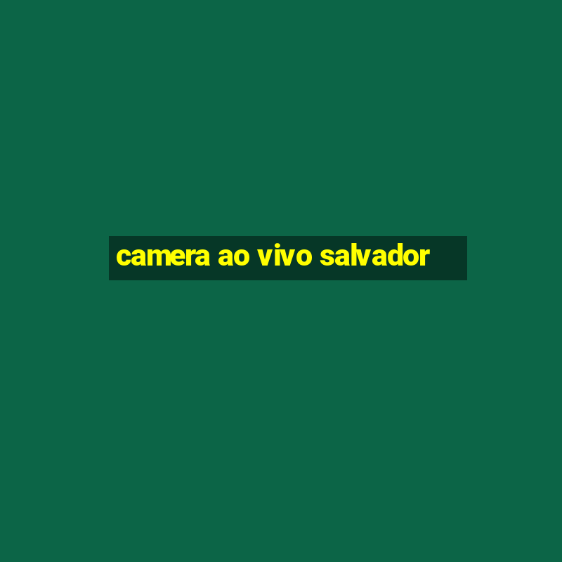 camera ao vivo salvador