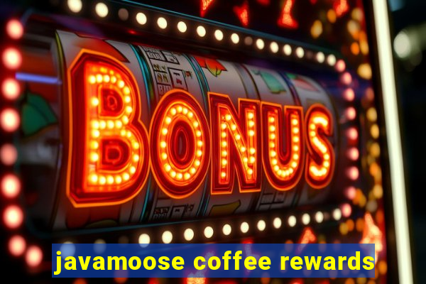 javamoose coffee rewards