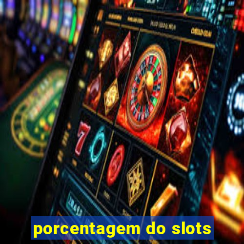 porcentagem do slots