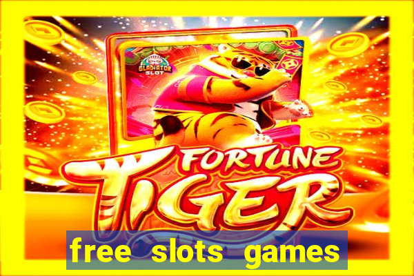 free slots games real money