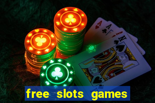 free slots games real money