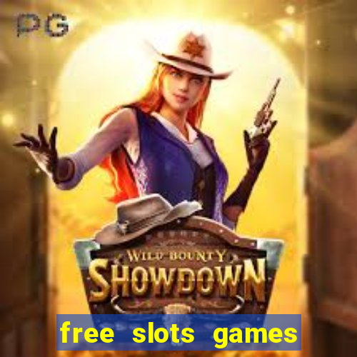 free slots games real money