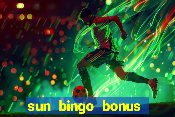 sun bingo bonus terms and conditions