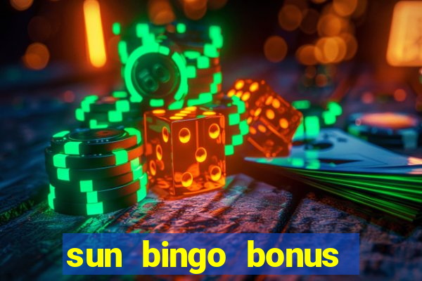 sun bingo bonus terms and conditions