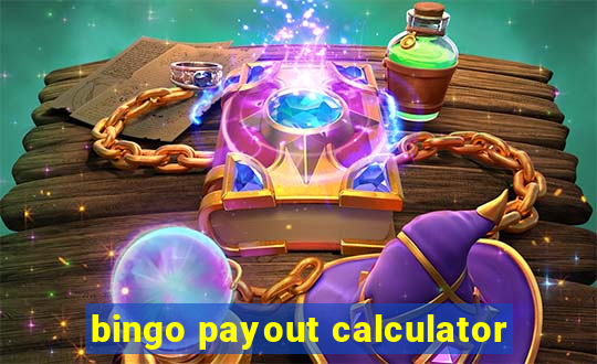 bingo payout calculator