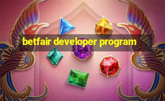 betfair developer program