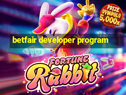 betfair developer program