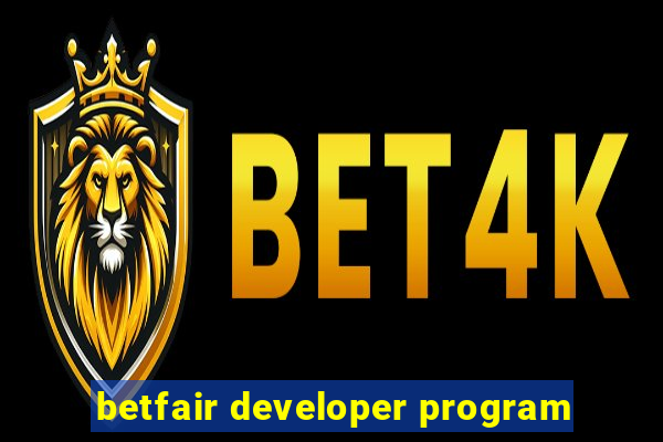 betfair developer program