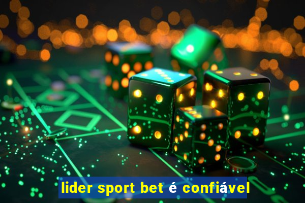 lider sport bet é confiável