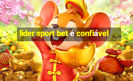 lider sport bet é confiável