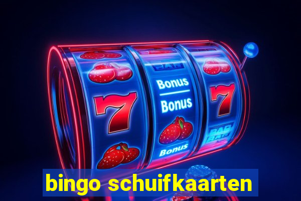 bingo schuifkaarten