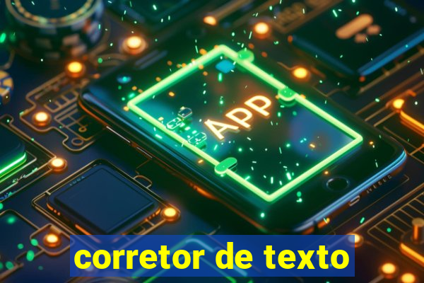 corretor de texto