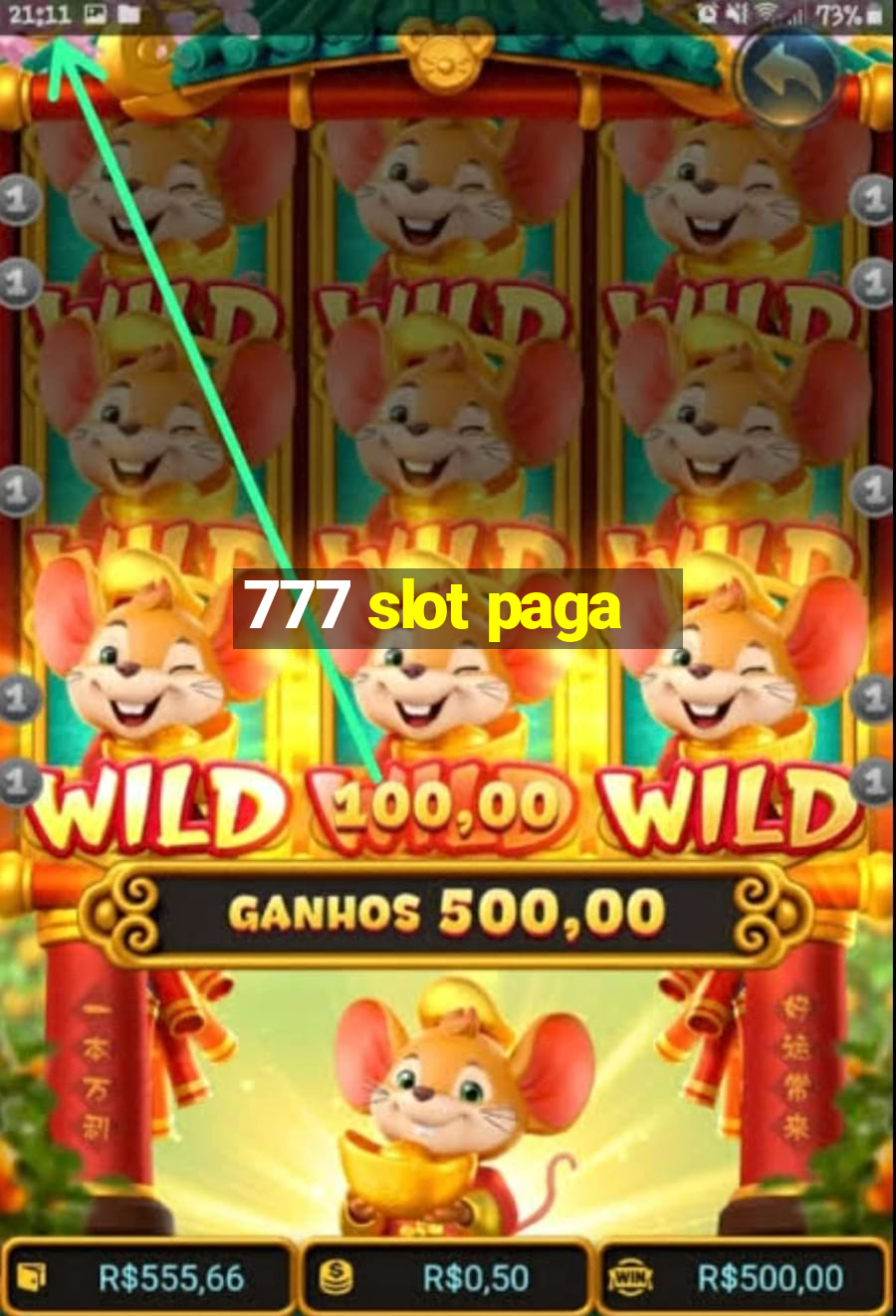 777 slot paga