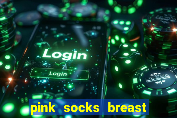 pink socks breast cancer awareness football