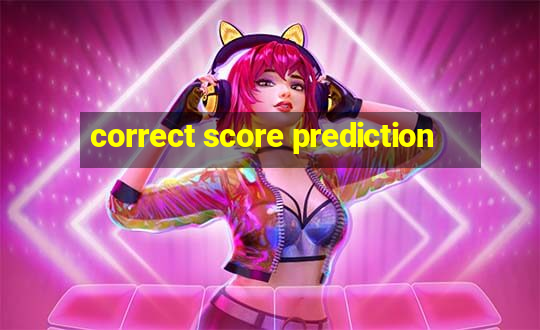 correct score prediction