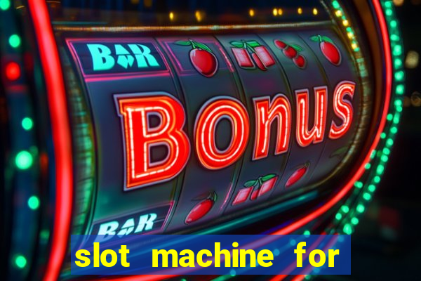 slot machine for home bar