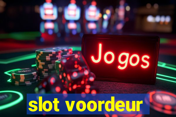 slot voordeur