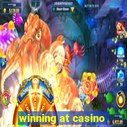 winning at casino