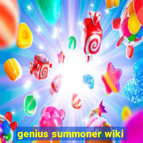 genius summoner wiki