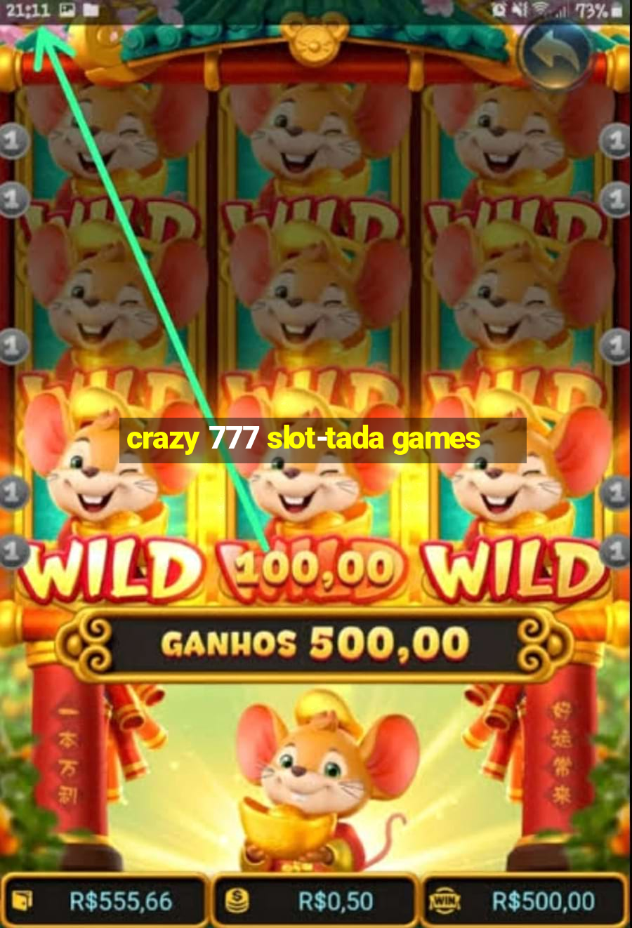 crazy 777 slot-tada games