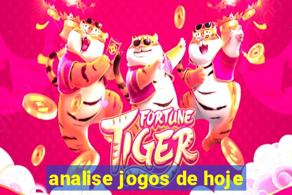 analise jogos de hoje