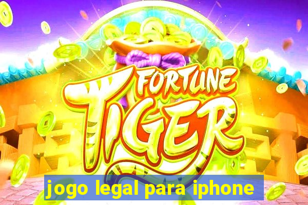 jogo legal para iphone