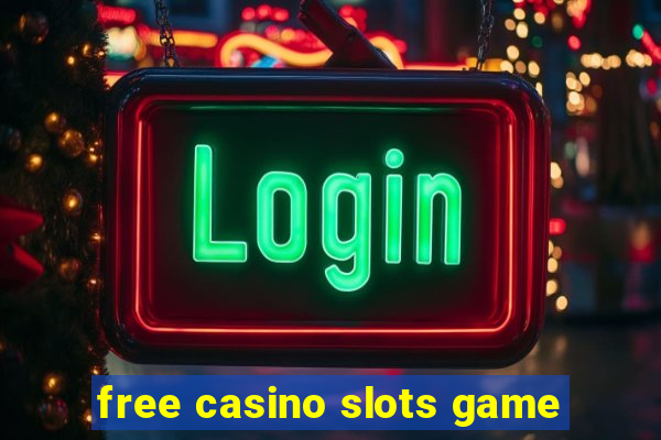 free casino slots game