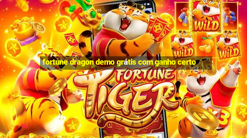 fortune dragon demo grátis com ganho certo