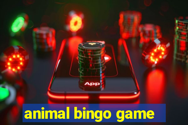 animal bingo game