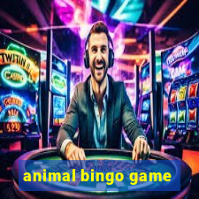 animal bingo game