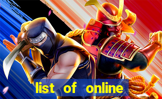 list of online slot sites