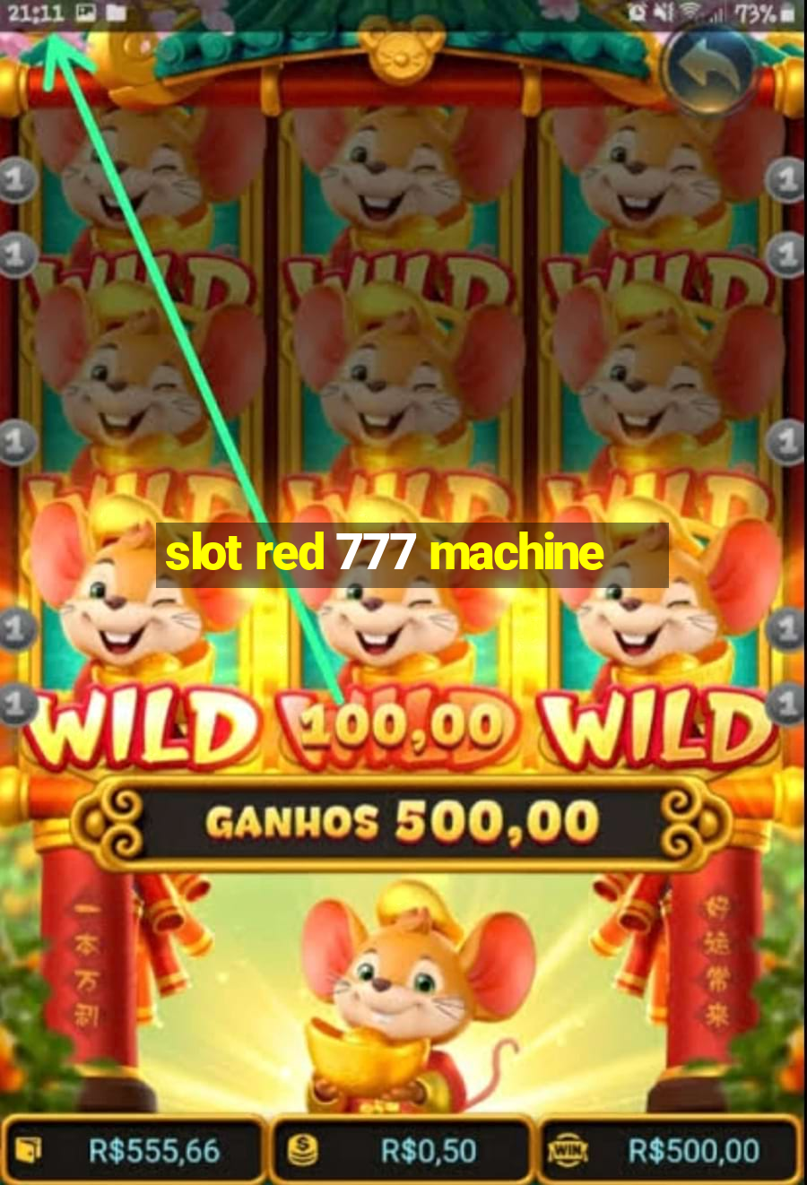 slot red 777 machine