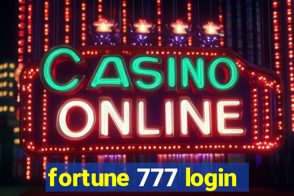 fortune 777 login