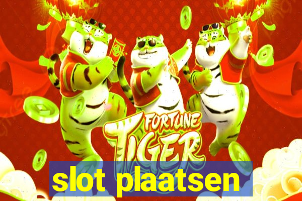 slot plaatsen