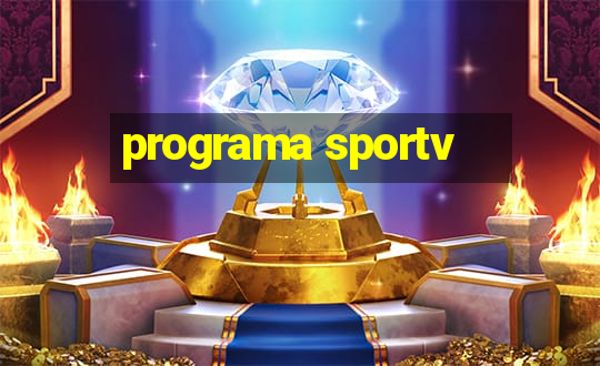 programa sportv