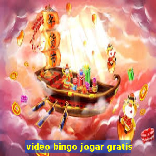 video bingo jogar gratis