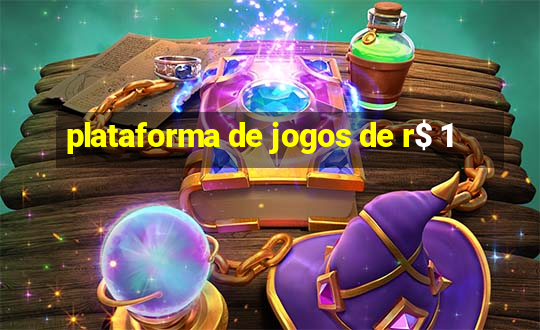 plataforma de jogos de r$ 1