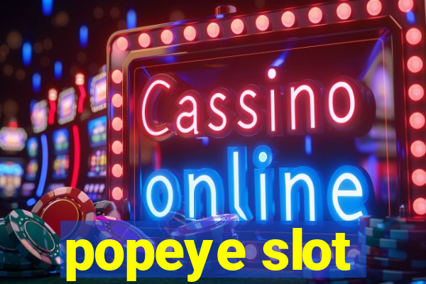 popeye slot